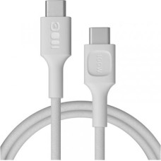 Kabel Green Cell USB-C-USB-C PowerStream 100W w oplocie 1,2m biały