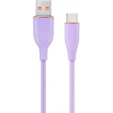 Kabel USB do ładowania i transmisji danych Gembird Type-C, 1,5 m, fioletowy