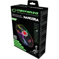 Esperanza EGM701 mouse Right-hand USB Type-A Optical 7200 DPI