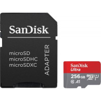 Sandisk Ultra MicroSDXC 256 GB Class 10 UHS-I/U1 A1 card (SDSQUAC-256G-GN6MA)