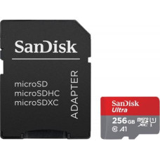 Sandisk Ultra MicroSDXC 256 GB Class 10 UHS-I/U1 A1 card (SDSQUAC-256G-GN6MA)