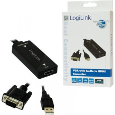 Konwerter Logilink VGA z audio na HDMI