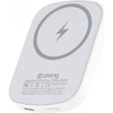 Crong MagSafe 5000mAh Powerbank White