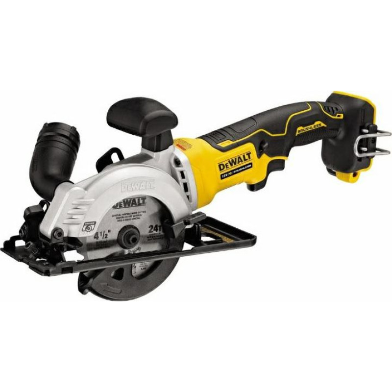Dewalt DCS571N 18 V 115 mm circular saw.