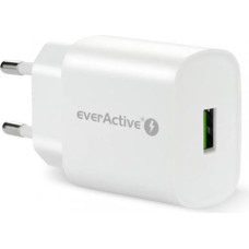 Everactive ŁADOWARKA DO TELEFONU 1X USB 18 W QC 3.0 BIAŁA