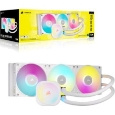 Corsair iCUE LINK TITAN 360 RX RGB White AIO, 360mm Radiator, Liquid CPU Cooler