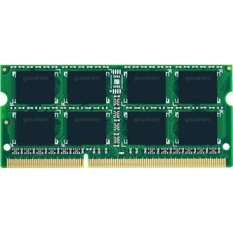 Goodram SODIMM Laptop Memory, DDR3, 4 GB, 1333 MHz, CL9 (GR1333S364L9S/4G)