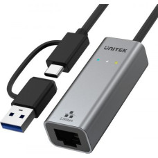 Karta sieciowa Unitek USB-A/C do RJ45 2,5 G Ethernet (U1313C)