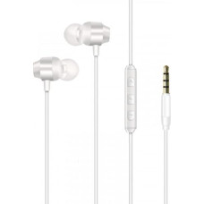 Energizer Wired headphones 3,5 mm jack white
