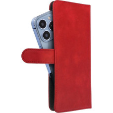 Forcell COMMON Book universal holster size XL for SAMSUNG A12 / A13 4G / A34 5G / A02s / XIAOMI Redmi 12 4G / 12C / NOTE 12 4G / 12 PRO 5G OPPO A53s / A72 / A92 red.