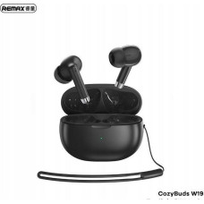 Remax Headphones Bluetooth Headphones TWS W19 BLACK BT 5.4