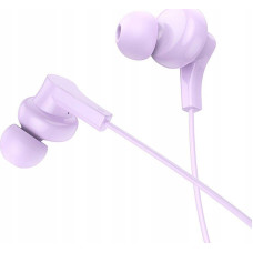 Hoco Headphones Type C wired headphones with microphone M114 purple