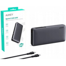 Aukey Powerbank PB-Y43, 20000mAh, 65W PD (black)