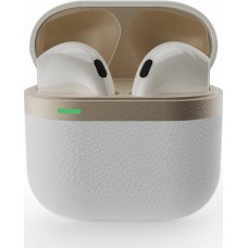 Gembird TWS in-ear headphones with microphone white and gold