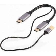 Gembird Adapter HDMI do DP 4K M 60Hz zasilany przez USB-A