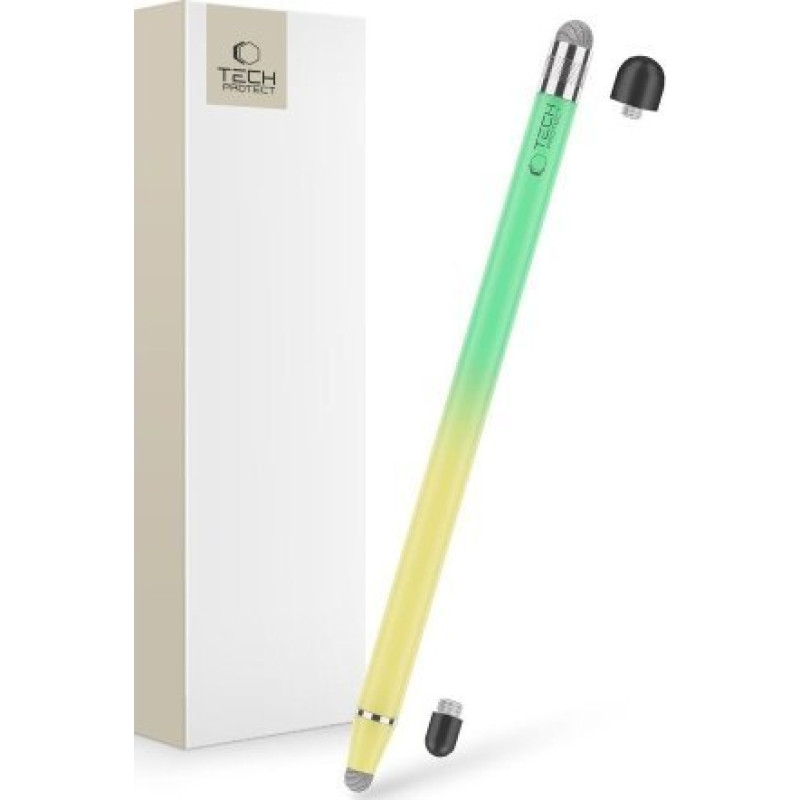 Tech-Protect USP100 4-TIP TOUCH STYLUS PEN YELLOW/GREEN