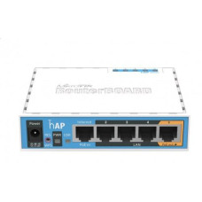 Mikrotik Router WiFi 4 Mikrotik hAP (RB951Ui-2nD) 2,4GHz(2x2) 5p