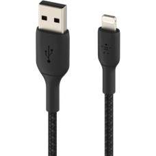 Belkin Kabel USB Belkin USB-A - Lightning 2 m Czarny (CAA002bt2MBK)