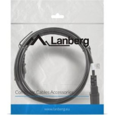 Lanberg Kabel zasilający Lanberg IEC 320 C13 - C14, 1.8m, czarny (CA-C13E-11CC-0018-BK)