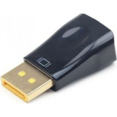 Adapter Gembird AV DisplayPort - D-Sub (VGA) czarny (A-DPM-VGAF-01)