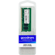 Goodram SODIMM Laptop Memory, DDR4, 8 GB, 3200 MHz, CL22 (GR3200S464L22S/8G)