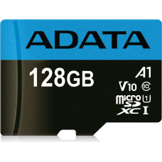 Adata Karta ADATA Premier MicroSDXC 128 GB Class 10 UHS-I/U1 A1 V10 (AUSDX128GUICL10A1-RA1)