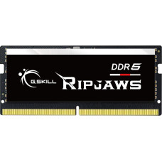 G.skill Pamięć do laptopa G.Skill Ripjaws, SODIMM, DDR5, 16 GB, 4800 MHz, CL40 (F5-4800S4039A16GX1-RS)