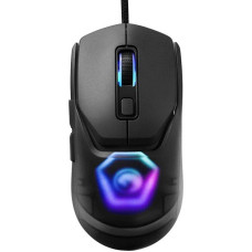 Mysz Marvo FIT LITE G1, 12000DPI, optyczna, 7 kl., przewodowa USB, szara, dla graczy, podświetlenie RGB