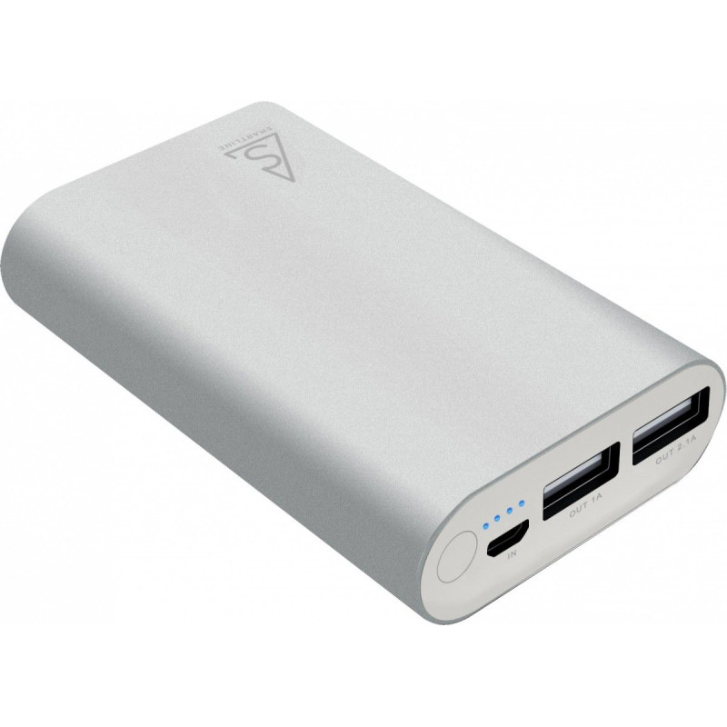 Holdit Smartline Powerbank 7500mAh Silver
