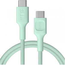 Kabel Green Cell USB-C-USB-C PowerStream 100W w oplocie 1,2m zielony