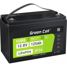 Green Cell AKUMULATOR LIFEPO4 CUBE 125AH 12V/12.8V 1600WH LFPGC12V125AH