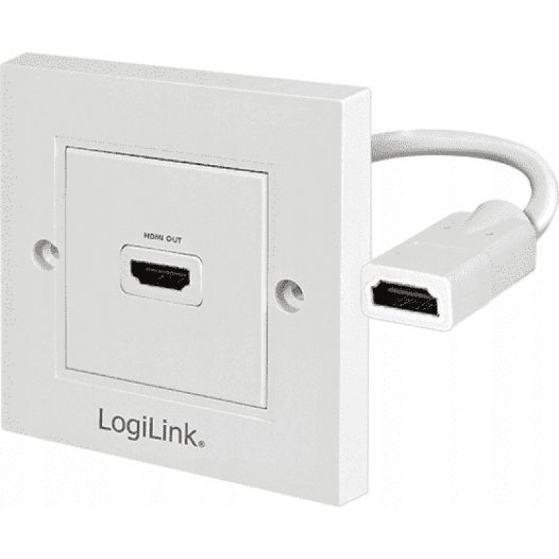 Adapter Logilink HDMI - HDMI AV biały (AH0014)