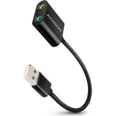 Axagon ADA-12, zewnętrzna karta dźwiękowa USB 2.0 16b