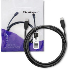 Qoltec USB 3.1 typ C męski USB 3.1 typ C męski