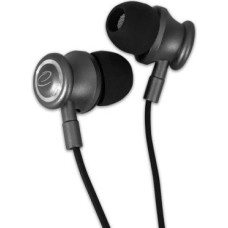 Esperanza METAL EARPHONES WITH MICROPHONE BLACK
