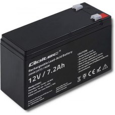 Qoltec AKUMULATOR AGM 12V | 7.2AH | MAX 108A