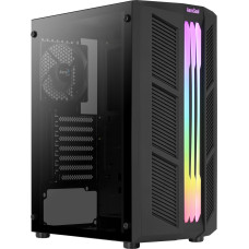 Aerocool OBUDOWA AEROCOOL PGS PRIME-G-BK-v1 RGB czarna
