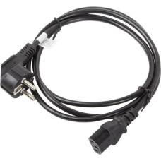 Lanberg Kabel zasilający Lanberg CEE 7/7 - IEC 320 C13, 1.8m czarny (CA-C13C-11CC-0018-BK)