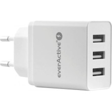 Ładowarka Everactive SC-300 3x USB-A 3,4 A (SC300)