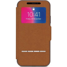 Moshi Sensecover - Iphone X Touch Flap Case (caramel Brown)