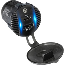 Blow Charger 75-698# car mount usb+usb-c m18b charger