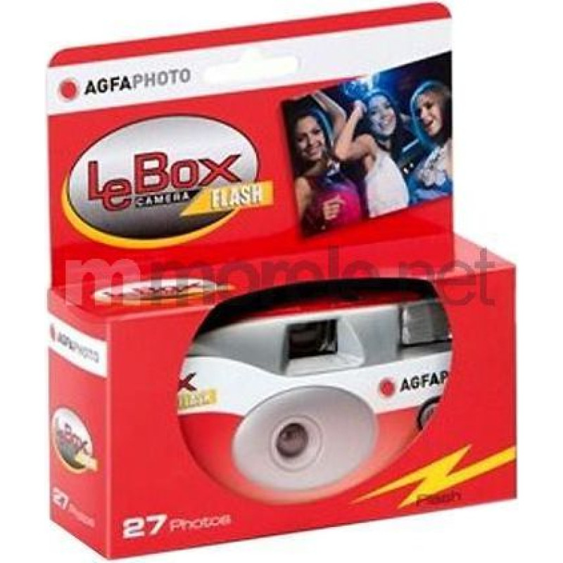 Agfa LeBox 400 digital camera red
