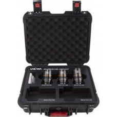 Venus Optics Lens Set Laowa Nanomorph 27mm, 35mm, 50mm S35 Amber lens for Sony E