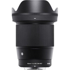 Sigma Lens 16mm F1.4 DC DN, Telephoto zoom lens, 16/13, Canon EF-M, Sony E, Auto focus