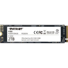 Patriot SSD P300 2TB M.2 2280 PCI-E x4 Gen3 NVMe (P300P2TBM28)