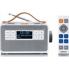 Lenco PDR-065 white radio
