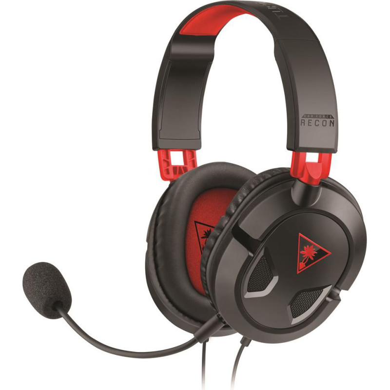 Turtle Beach Recon 50 Red Headphones (TBS-6003-02)