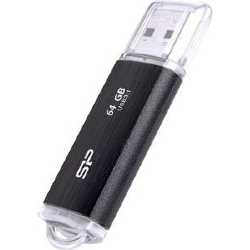 Silicon Power Blaze B02 flash drive, 64 GB (SP064GBUF3B02V1K)