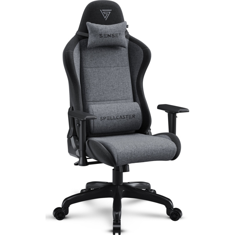Sense7 Spellcaster FUKU fabric armchair black and grey