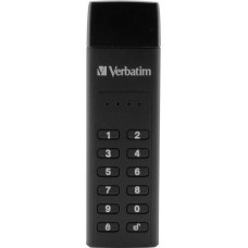 Verbatim Keypad Secure Flash Drive, 128 GB (49429)